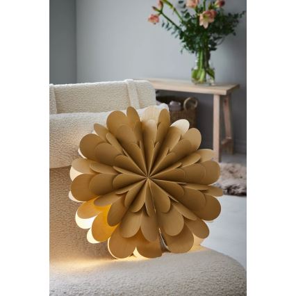 Markslöjd 705949 - Decoração de Natal MARAVILLA 1xE14/25W/230V d. 60 cm dourado