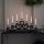 Markslöjd 705966 - Candelabro de Natal NIGHTFALL 7xE10/3W/230V preto/latão