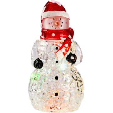Markslöjd 706045 - Decoração de Natal LED HENRY LED/0,06W/3xAAA boneco de neve