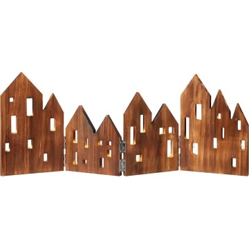 Markslöjd 706212 - Decoração de Natal LED VIEW LED/0,9W/230V pinheiro/castanho