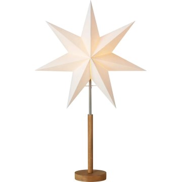 Markslöjd 706213 - Decoração de Natal SPERANZA 1xE14/6W/230V diâmetro 45 cm pinheiro/creme