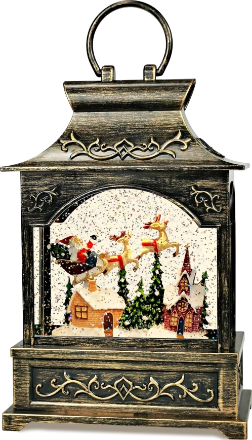Markslöjd 706446 - LED Decoração de Natal VIXEN LED/0,5W/3xAA bronze/pátina