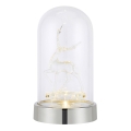 Markslöjd 706528 - Decoração de Natal LED ISLA LED/0,06W/3xAA cromado brilhante/rena