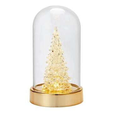 Markslöjd 706531 - LED Decoração de Natal ISLA LED/0,06W/3xAA latão/árvore de Natal