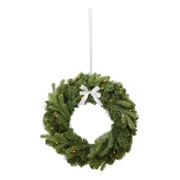 Markslöjd 706541 - Guirlanda de Natal para exterior VINTRA LED/3W/3xAA Ø 60 cm IP44 branco quente