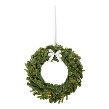 Markslöjd 706542 - LED Guirlanda de Natal para exterior VINTRA LED/1,8W/3xAA Ø 40 cm IP44 branco quente