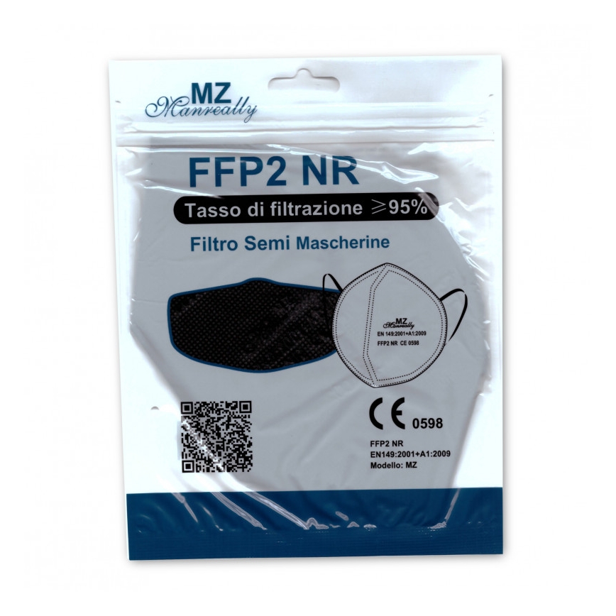 Máscara FFP2 NR CE 0598 rosa 1pc