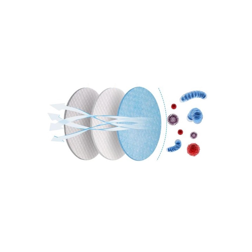 Máscara FFP2 NR CE 0598 rosa escuro 1pc