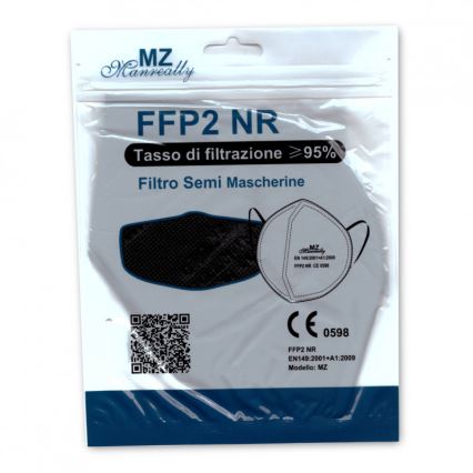 Máscara FFP2 NR CE 0598 rosa escuro 1pc