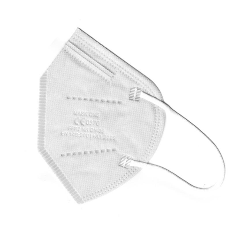 Mask One máscara infantil  FFP2 NR - CE 0370 branca 20pcs