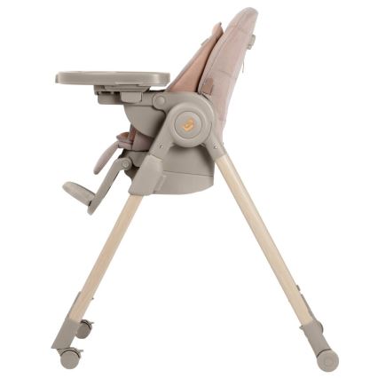 Maxi-Cosi - Cadeira de refeição para criança MINLA PLUS bege/rosa