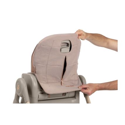 Maxi-Cosi - Cadeira de refeição para criança MINLA PLUS bege/rosa