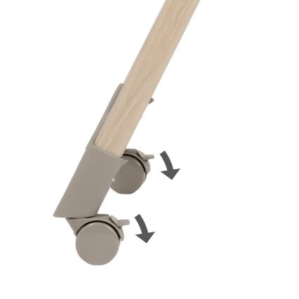 Maxi-Cosi - Cadeira de refeição para criança MINLA PLUS bege/rosa