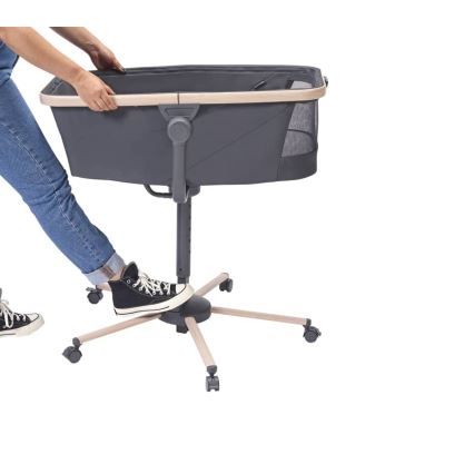 Maxi-Cosi - Cesta de bebé 3em1 ALBA cinzento