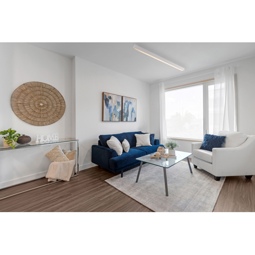 MAXLIGHT C0124D - Iluminação de teto LED com regulação LINEAR LED/18W/230V 57 cm branco