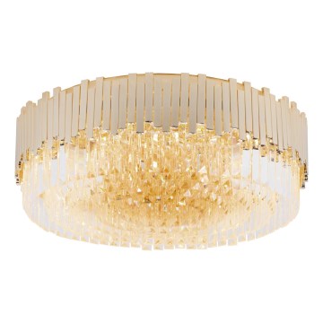 MAXLIGHT C0164 - Iluminação de teto TREND 15xE14/40W/230V diâmetro 60 cm dourado