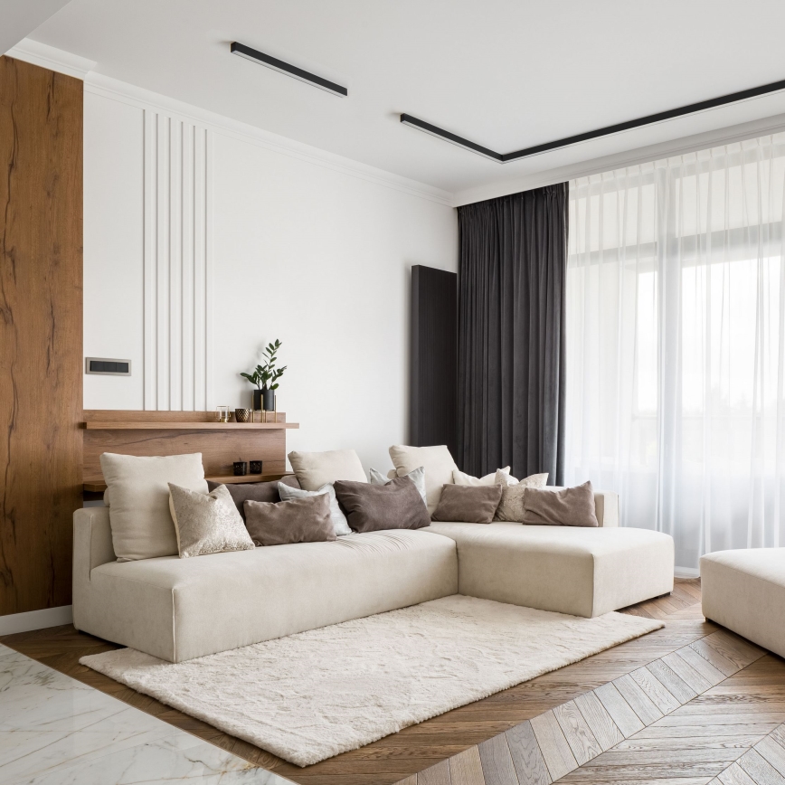 MAXLIGHT C0175 - Iluminação de teto LED LINEAR LED/36W/230V 113,5 cm preto