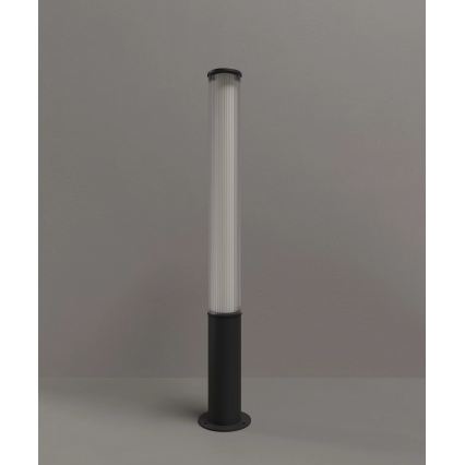 MAXLIGHT F0064 - Luminária LED para exterior GARDENIA LED/25W/230V 105 cm CRI 93 IP65 preta