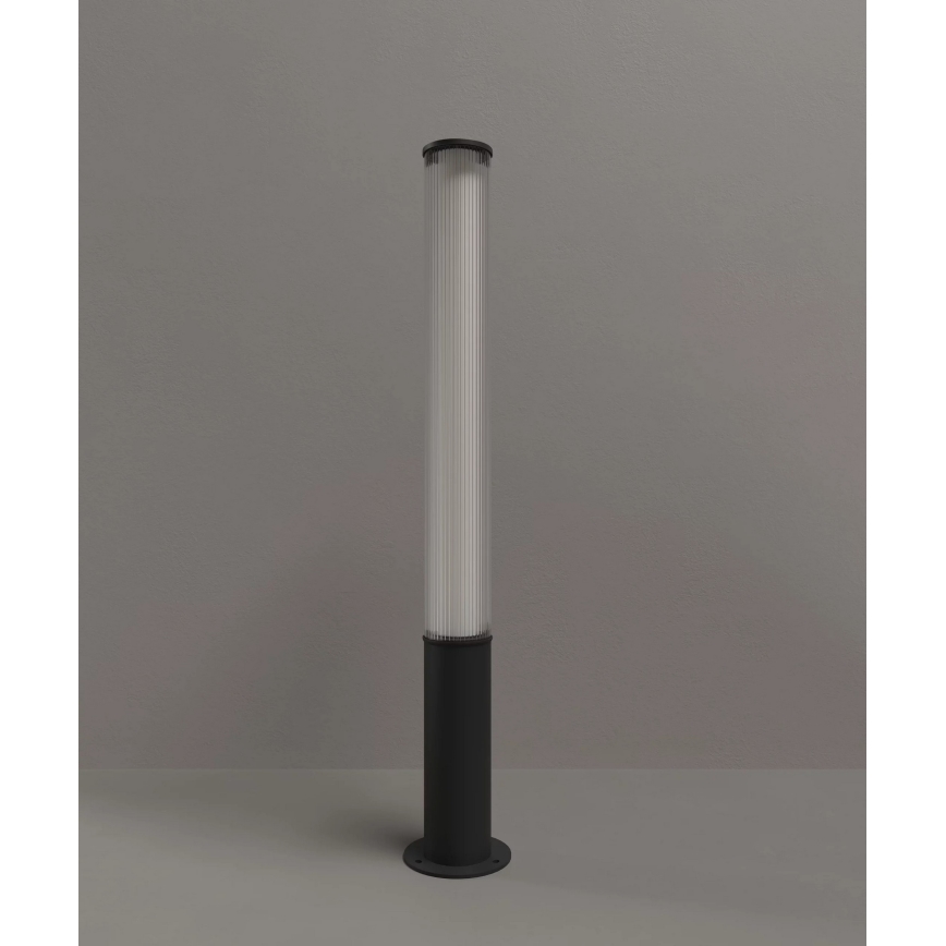 MAXLIGHT F0064 - Luminária LED para exterior GARDENIA LED/25W/230V 105 cm CRI 93 IP65 preta
