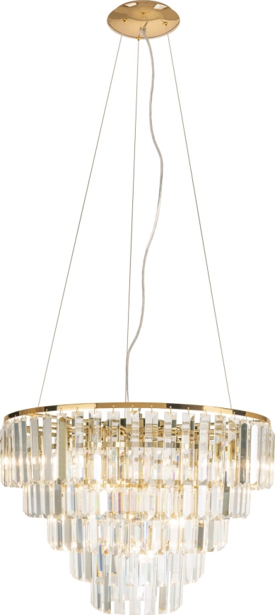 MAXLIGHT P0424 - Candeeiro suspenso MONACO 15xG9/40W/230V diâmetro 60 cm dourado