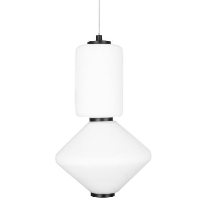 MAXLIGHT P0467 - Candeeiro suspenso LED AKIKO LED/16W/230V diâmetro 20 cm branco