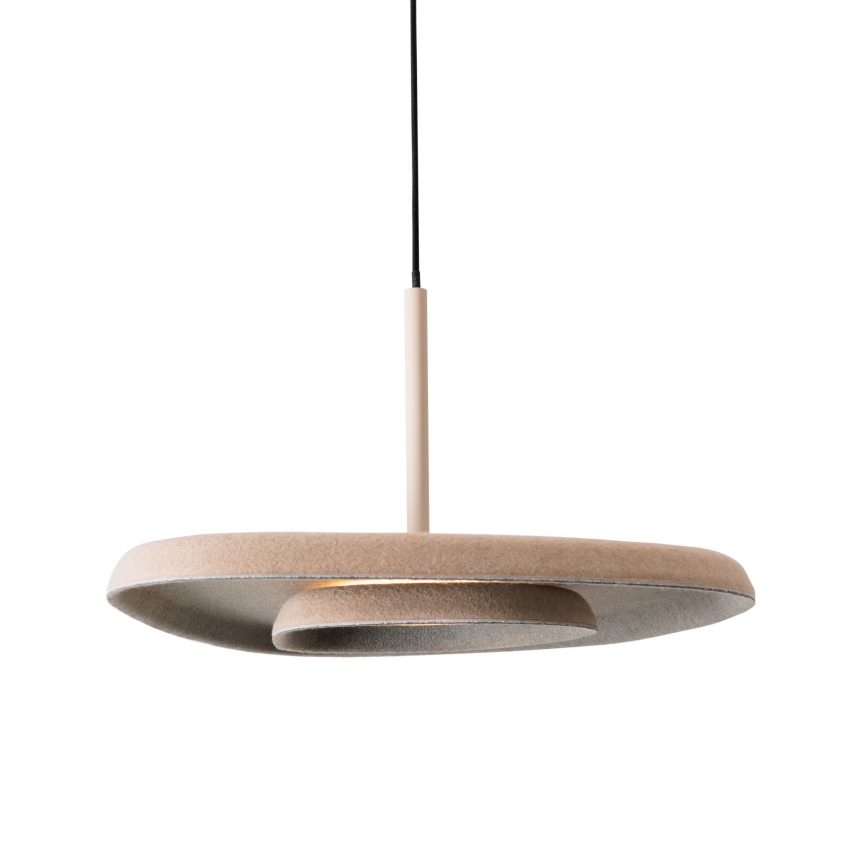 MAXLIGHT P0561 - Candeeiro suspenso LED DEUX LED/5W/230V bege/cinzento