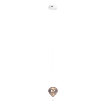 MAXLIGHT P0576 - Candeeiro suspenso LED PALLONCINI 2xLED/3W/230V diâmetro 12 cm fumado