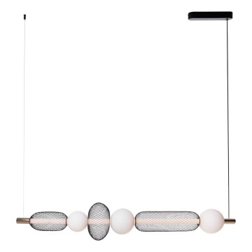 MAXLIGHT P0593 - Candeeiro suspenso LED BORA LED/29W/230V branco/preto