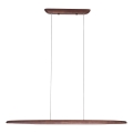 MAXLIGHT P0598 - Candeeiro suspenso LED WOODY LED/25W/230V castanho/pinho