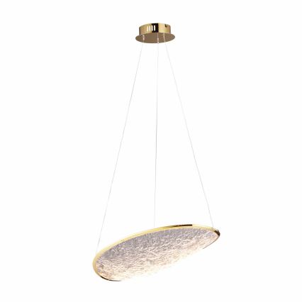 MAXLIGHT P0637D - Lustre LED suspenso por cabo EMPIRE LED/17W/230V dourado