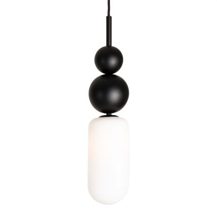 MAXLIGHT P0641 - Lustre suspenso em cabo NOVA 1xG9/12W/230V Ø 12 cm preto