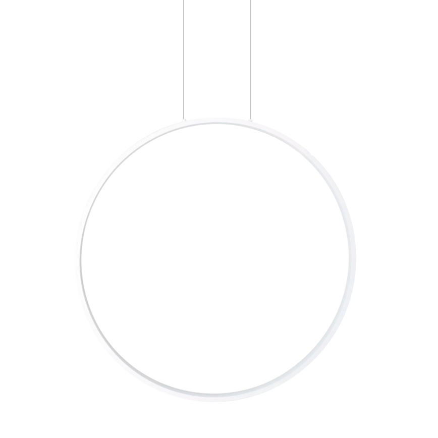 MAXLIGHT P0651 - Lustre LED para casa de banho suspenso por cabo VISUAL VER LED/22W/230V IP44 branco