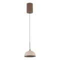 MAXLIGHT P0666 - Lustre LED suspenso por cabo CUCCINA LED/57W/230V Ø 15 cm bege