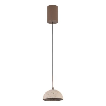 MAXLIGHT P0666 - Lustre LED suspenso por cabo CUCCINA LED/57W/230V Ø 15 cm bege
