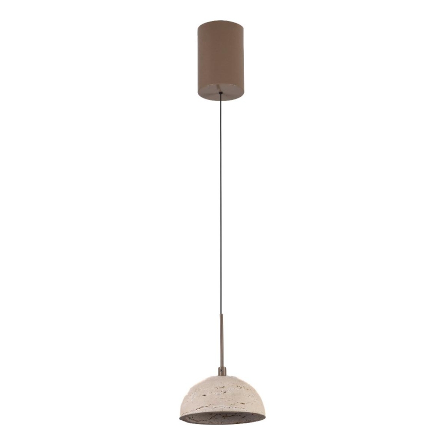 MAXLIGHT P0666 - Lustre LED suspenso por cabo CUCCINA LED/57W/230V Ø 15 cm bege
