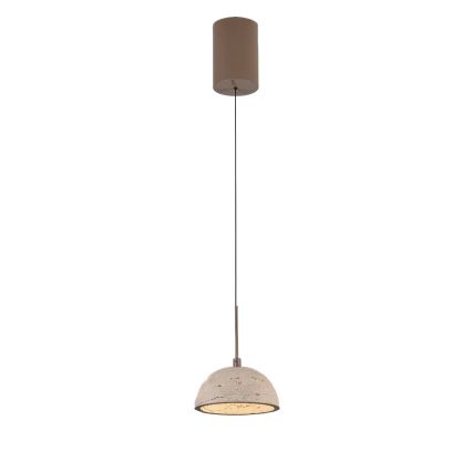 MAXLIGHT P0666 - Lustre LED suspenso por cabo CUCCINA LED/57W/230V Ø 15 cm bege