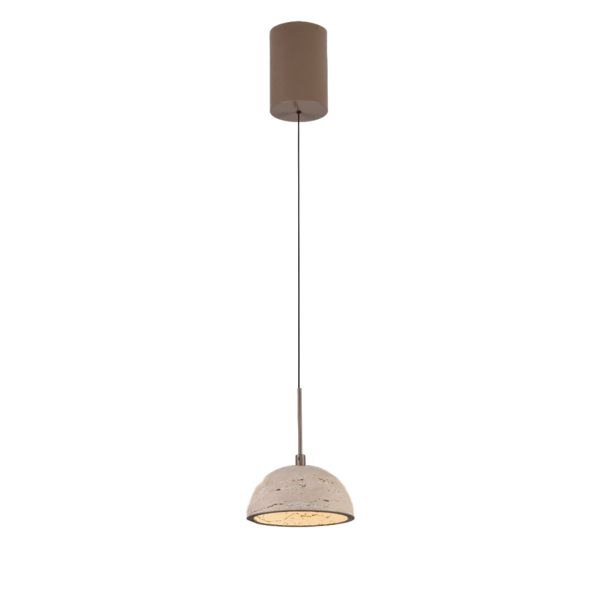 MAXLIGHT P0666 - Lustre LED suspenso por cabo CUCCINA LED/57W/230V Ø 15 cm bege