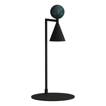 MAXLIGHT T0069 - Candeeiro de mesa LED BINGO LED/12W/230V CRI 92 preto/verde