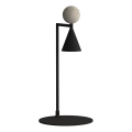 MAXLIGHT T0070 - Lâmpada de secretária LED BINGO LED/12W/230V CRI 92 preta/bege