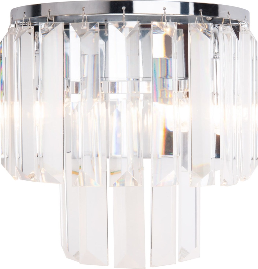 MAXLIGHT W0209 - Iluminação de parede MONACO 2xG9/40W/230V cromado brilhante