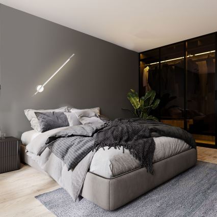 MAXLIGHT W0212 - Iluminação de parede exterior LED ARANHA LED/8,4W/230V IP44 branco