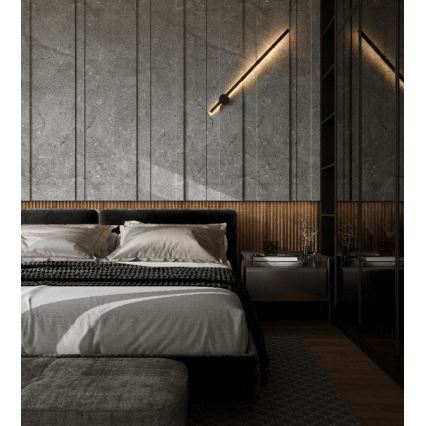 MAXLIGHT W0267 - Iluminação de parede exterior LED ARANHA LED/8,4W/230V IP44 preto