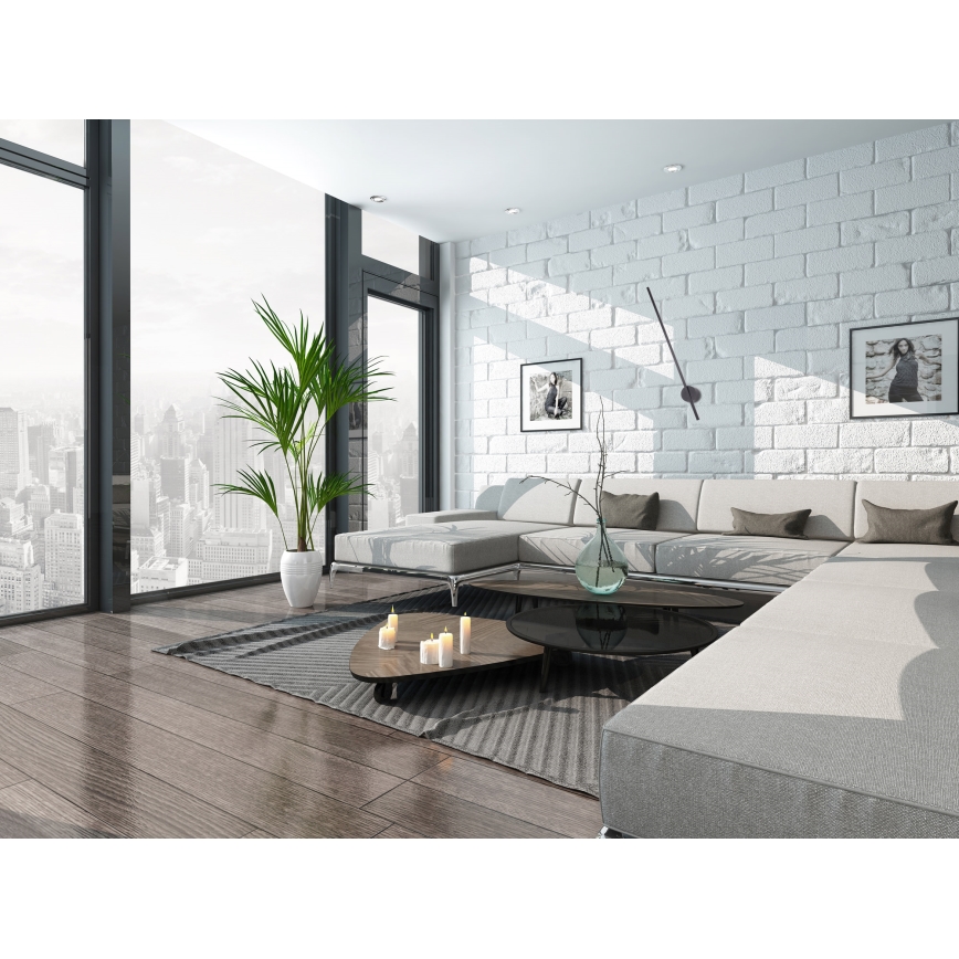 MAXLIGHT W0267 - Iluminação de parede exterior LED ARANHA LED/8,4W/230V IP44 preto