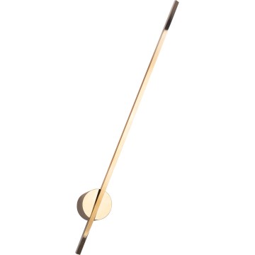 MAXLIGHT W0297 - Iluminação de parede exterior LED ARANHA LED/8,4W/230V IP44 dourado