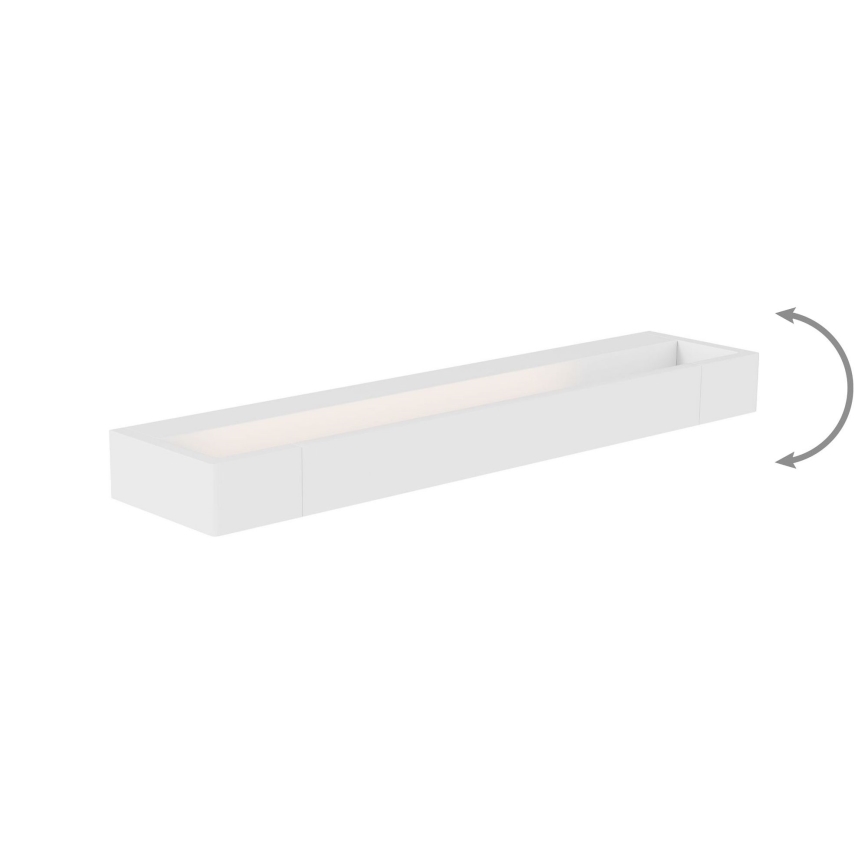 MAXLIGHT W0306 - Iluminação de parede para casa de banho LED FLINK LED/12W/230V 45 cm IP44 branco