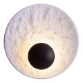 MAXLIGHT W0325 - Iluminação de parede LED OYAKA LED/5W/230V diâmetro 29 cm branco/preto