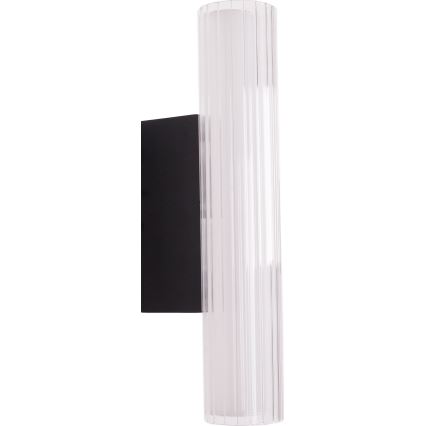 MAXLIGHT W0363 - Iluminação de parede para casa de banho LED FAYETTE LED/6W/230V 31 cm IP44 preto