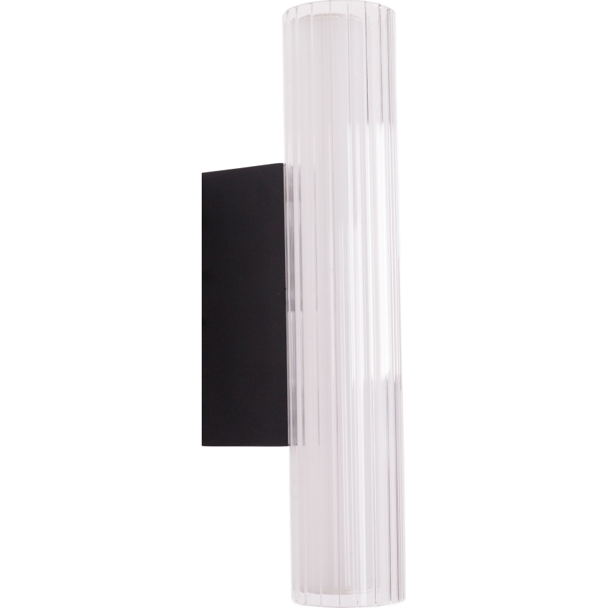 MAXLIGHT W0363 - Iluminação de parede para casa de banho LED FAYETTE LED/6W/230V 31 cm IP44 preto