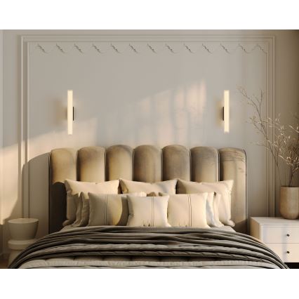 MAXLIGHT W0366 - Iluminação de parede para casa de banho LED FAYETTE LED/12W/230V 61 cm IP44 dourado