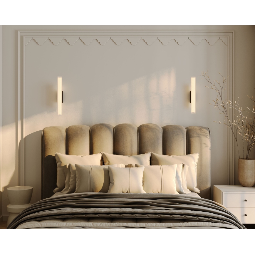 MAXLIGHT W0366 - Iluminação de parede para casa de banho LED FAYETTE LED/12W/230V 61 cm IP44 dourado